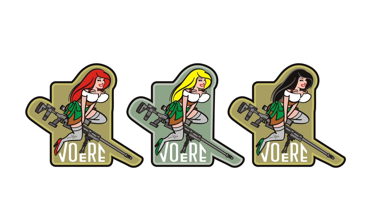 Illustration für Patches der Firma Voere Präzisionstechnik GmbH Tirol
